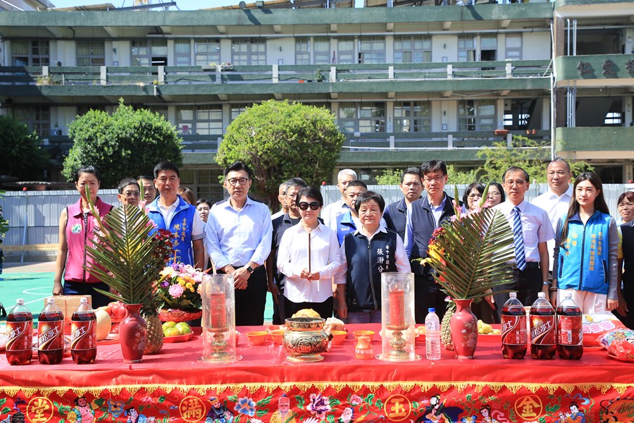 豐原區豐田國小仁愛樓老舊校舍拆除重建工程動土典禮 (22)