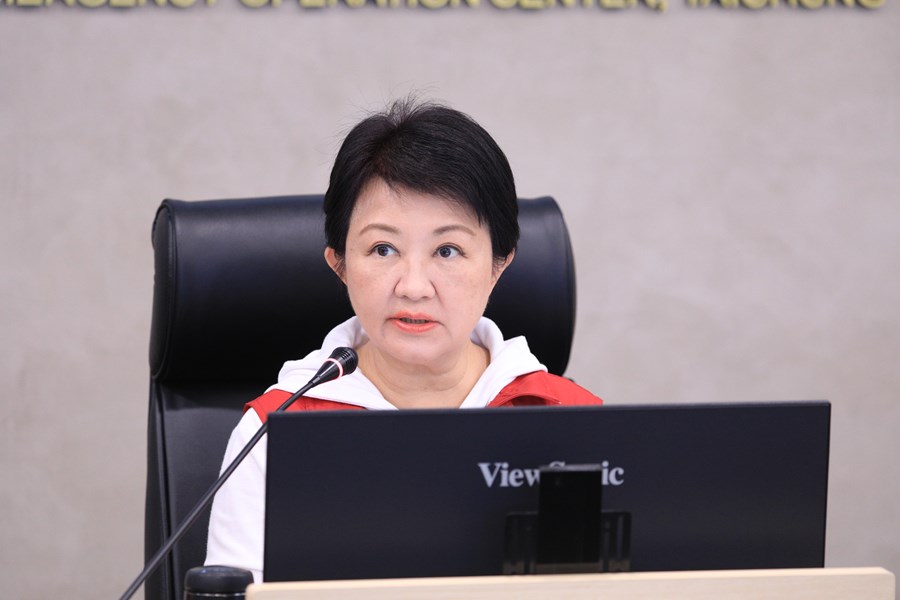 盧市長主持康芮颱風台中市災害應變中心一級開設第三次工作會報--TSAI (8)