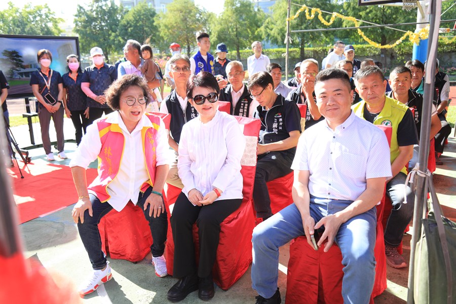 霧峰區光正國小67週年校慶運動會暨老舊校舍(禮堂)拆除重建工程動土典禮--TSAI (13)