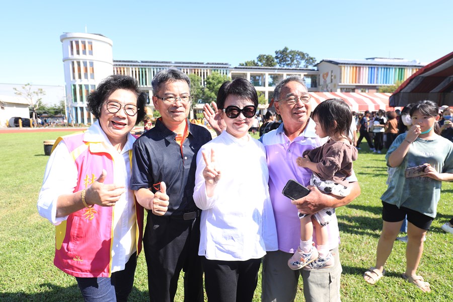 霧峰區光正國小67週年校慶運動會暨老舊校舍(禮堂)拆除重建工程動土典禮--TSAI (87)