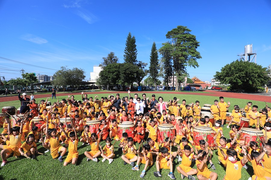 霧峰區光正國小67週年校慶運動會暨老舊校舍(禮堂)拆除重建工程動土典禮--TSAI (4)