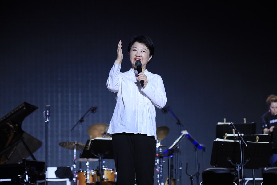 「台中爵士音樂20特別演出-林肯中心爵士樂團與溫頓 · 馬沙利斯」公益演出活動開幕--TSAI (1)