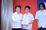 頒獎--臺中市榮獲中華民國第64屆中小學科學展覽會第一名--東大附小--陶光磊