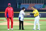 2024台中購物節暨世界12強棒球錦標賽自辦熱身賽開球(中信兄弟vs古巴國家隊)