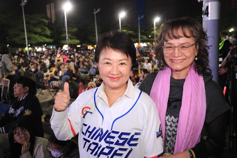市府廣場前直播2024年第三屆世界12強棒球賽-超級循環賽（四強）(中華隊vs日本隊)--TSAI (14)