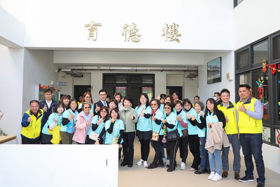 烏日區九德國小新建公共化幼兒園園舍落成啟用典禮 (24)