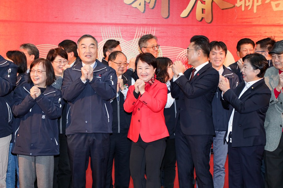 台中市各界暨台中市政府所屬一級機關員工114年新春團拜