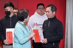 市長表揚新光三越0213氣爆事件見義勇為民眾