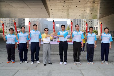 103年全民運動會聖火傳遞致敬儀式
