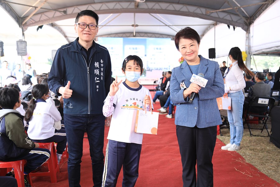 北屯區廍子國小、北屯區松強國小暨大雅區文雅國小活動中心新建工程聯合動土典禮--TSAI (11)