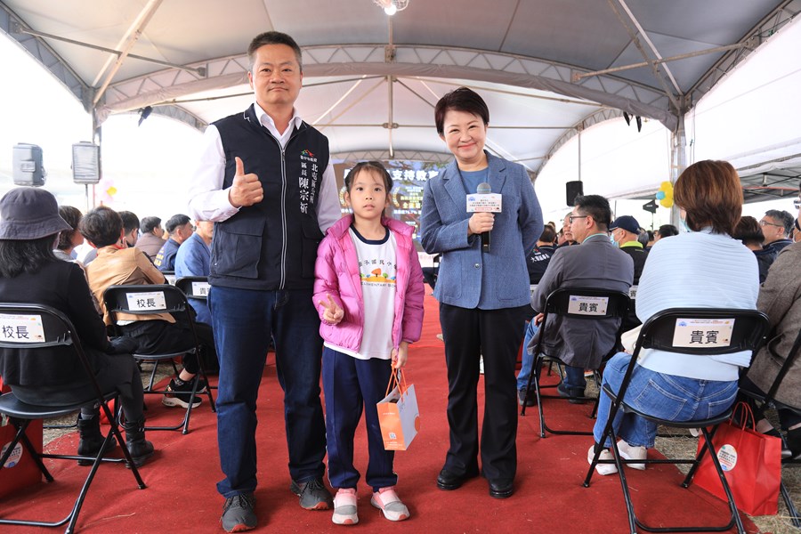 北屯區廍子國小、北屯區松強國小暨大雅區文雅國小活動中心新建工程聯合動土典禮--TSAI (15)