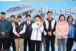 綠空廊道(潭子區74號橋下)串聯自行車跨橋工程完工視察暨健行活動
