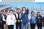 綠空廊道(潭子區74號橋下)串聯自行車跨橋工程完工視察暨健行活動