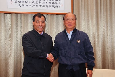 1031114胡市長與交通部葉匡時部長對談－捷運藍橘線、鐵路山海環線