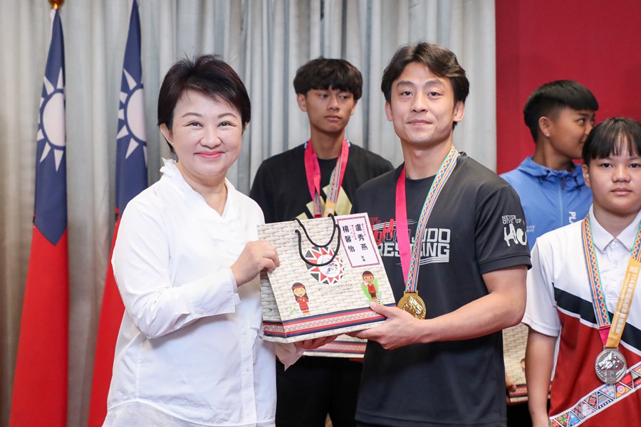 114年全國原住民族運動會台中榮獲17金16銀 市長特此表揚優秀的獲獎選手