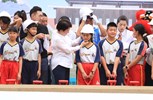 豐原區合作國小、豐村國小、福陽國小、豐東國中暨東勢區新盛國小活動中心興建工程聯合動土典禮--TSAI (36)