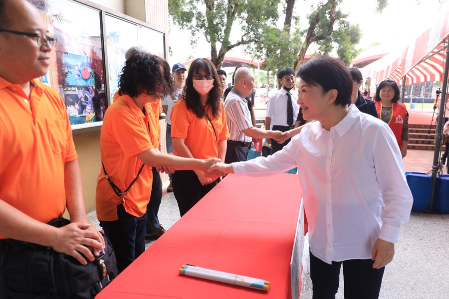 豐原區合作國小、豐村國小、福陽國小、豐東國中暨東勢區新盛國小活動中心興建工程聯合動土典禮--TSAI (44)