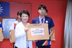 頒獎--2025年世界中學生U15運動會績優選手--東山高中  黃浩