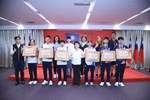 頒獎--2025年世界中學生U15運動會績優選手教練--與市長大合照