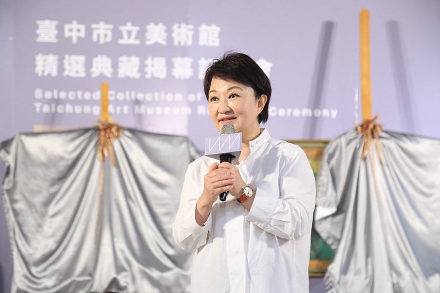 台中市立美術館 精選典藏揭幕記者會--TSAI (4)