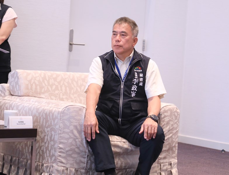 外交部台灣日本關係協會陳忠正總領事回部辦事偕九州日台經濟文化交流會工藤徹會長一行蒞府拜會---TSAI (9)