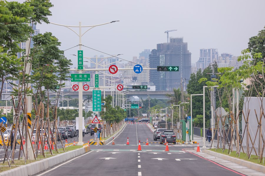 西屯區市政路延伸工程-第1標(工業區一路至安和路)完工通車典禮 (1)