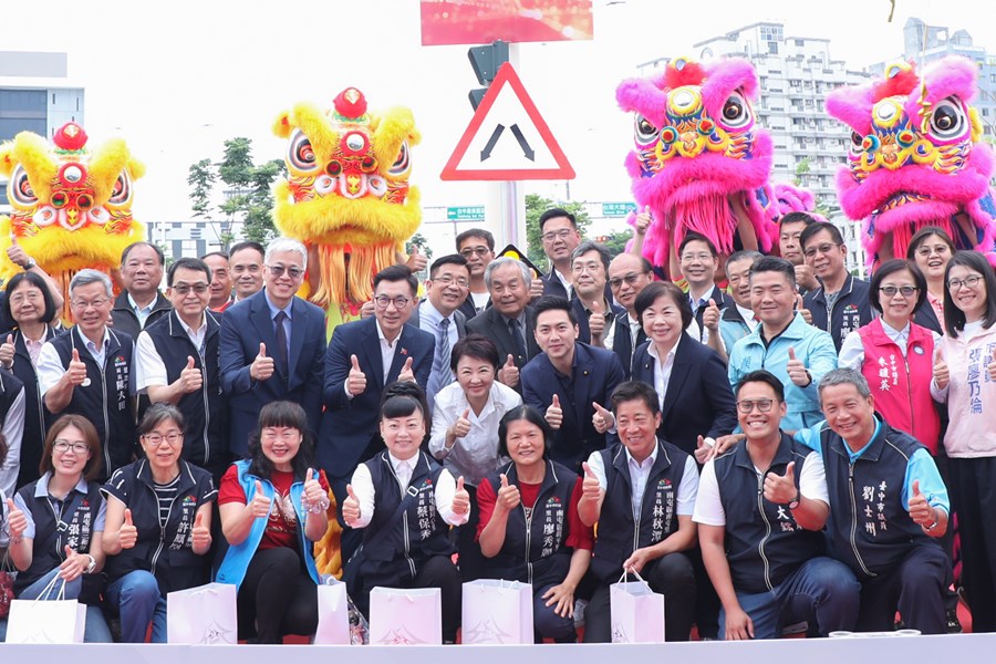 西屯區市政路延伸工程-第1標(工業區一路至安和路)完工通車典禮 (11)