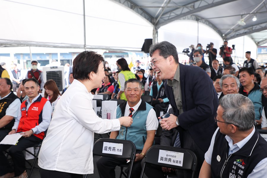 西屯區市政路延伸工程-第1標(工業區一路至安和路)完工通車典禮 (14)