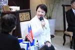 美國姊妹市關島總督古蕾露(GovernorMs. Lourdes A. Leon Guerrero)一行蒞市拜會--TSAI (4)