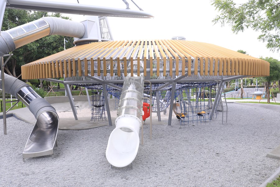 中央公園飛行美樂地特色遊戲場啟用典禮--TSAI (4)