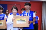 表揚本市選手參加2025亞洲自由車場地錦標賽及公路錦標賽成績優異--大甲高中林宜寬 選手--2銅