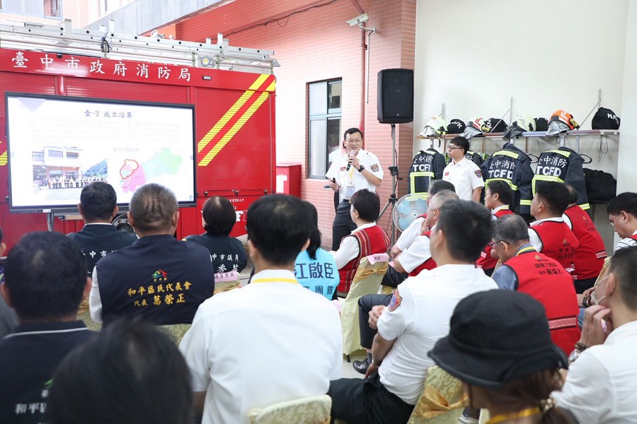 和平專案--慰問第二救災救護大隊雙崎分隊、和平分局雙崎派出所 (30)