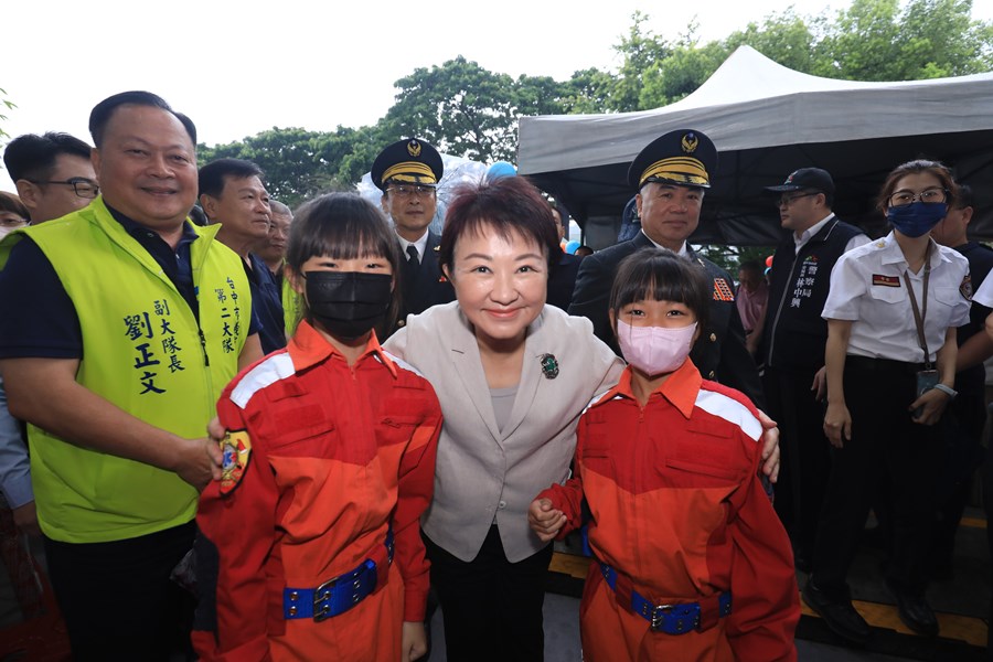 消防局第二救災救護大隊石岡分隊落成啟用典禮--TSAI (14)