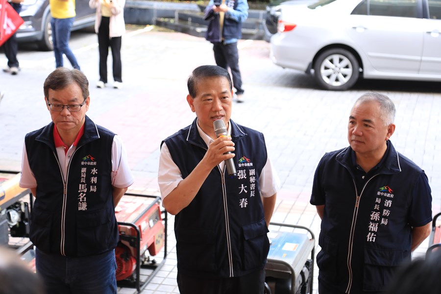 台中市政府調度發電機馳援台南救災--TSAI (8)