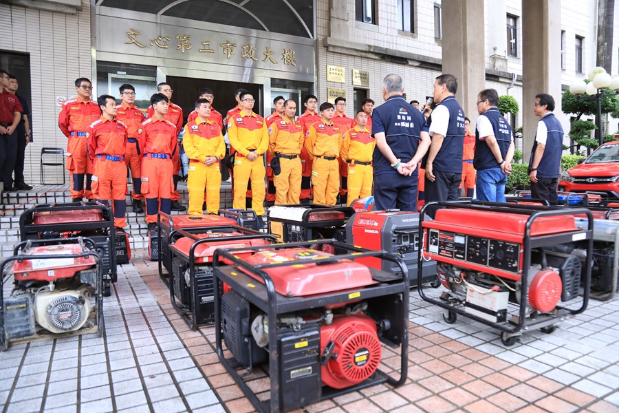 台中市政府調度發電機馳援台南救災--TSAI (23)
