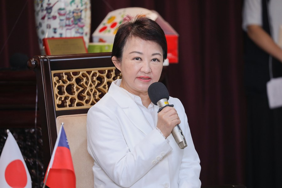 日本友好城市山形縣吉村美榮子 (Yoshimura Mieko) 知事一行蒞府拜會 (1)
