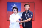頒獎--表揚神岡區溪洲里榮獲內政部韌性社區2星標章