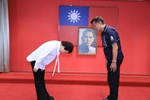 頒獎--表揚神岡區溪洲里榮獲內政部韌性社區2星標章