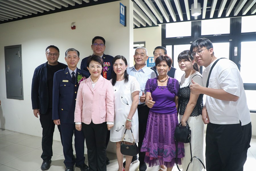 台中市政府警察局卸、新任局長、分局長及大隊長聯合交接典禮