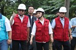 土石流沖入民宅搶修清理作業