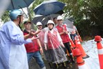 視察道路搶修復建工程