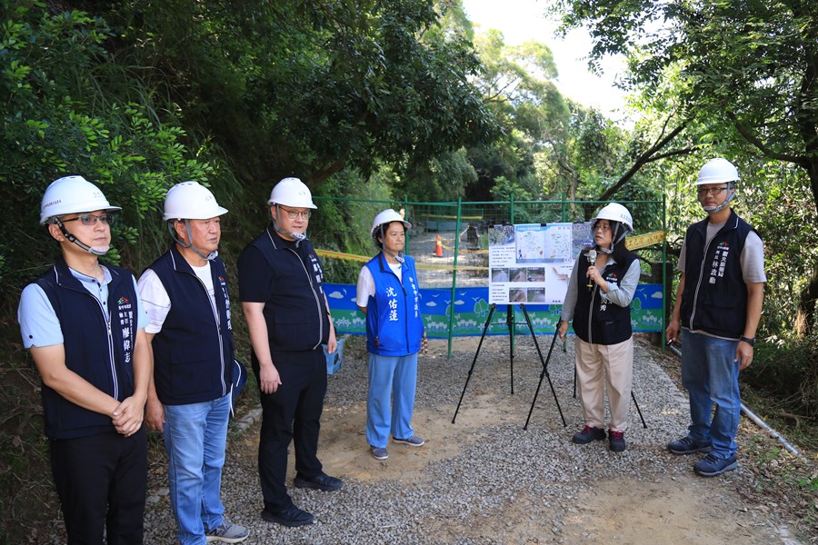 視察大坑10號登山步道災損情形--TSAI (5)