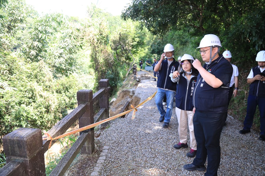 視察大坑10號登山步道災損情形--TSAI (10)