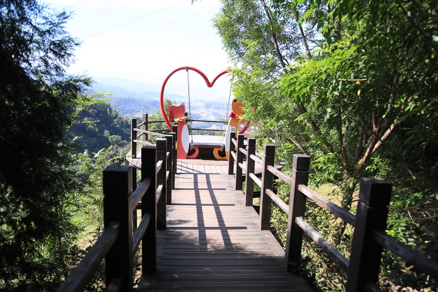 大坑登山步道一景