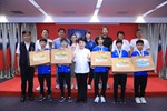 頒獎--頒發2025年亞洲青少年跆拳道錦標賽績優選手--大合照