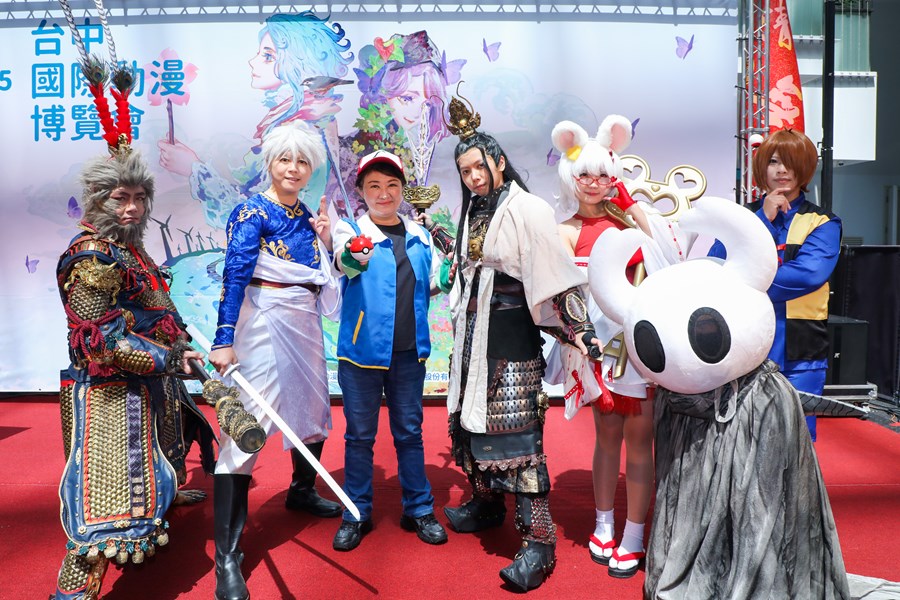 2025台中國際動漫博覽會【漫想傳說特展】開展記者會