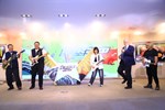 2025搖滾台中音樂節記者會---(左起)劉士州議員--鄭照新副市長--新聞局長欒治誼--台中銀行總經理董益源--搖滾台中策展人（浮現音樂）老諾