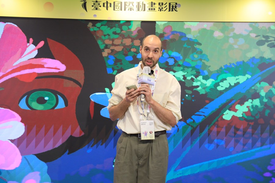 開幕片《小雨愛蜜莉》藝術總監艾丁諾埃爾(Eddine Noël)