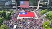 台中市114年雙十國慶升旗典禮---空拍