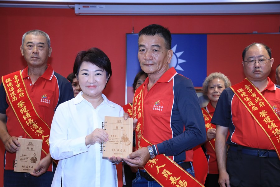 表揚114年度清潔隊員-績優人員--太平區清潔隊--張奉州